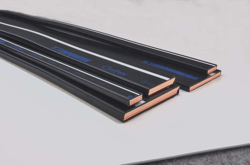 Гибкая медная шина в изоляции TEKNOMEGA COFLEX 10X100X1 CFX1300 фото