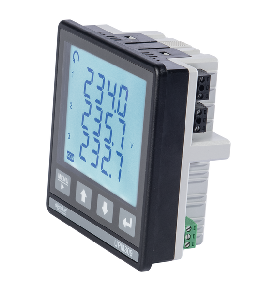 Анализатор сети Algodue UPM309 ENH, 1/5А, RS485, 8 mb, DO/DI 2, шт 1211.0002.0001 фото