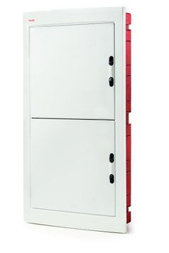 Шкаф пластиковый Famatel Nuova+ 72 модуля, встраиваемый, белая дверь, IP40 3772 фото