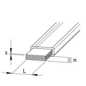 Гнучка мідна шина в ізоляції TEKNOMEGA COFLEX 2X32X1 CFX1120 фото