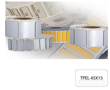 Толстая маркировка оборудования TPEL 45x15 белая 8022130068 фото